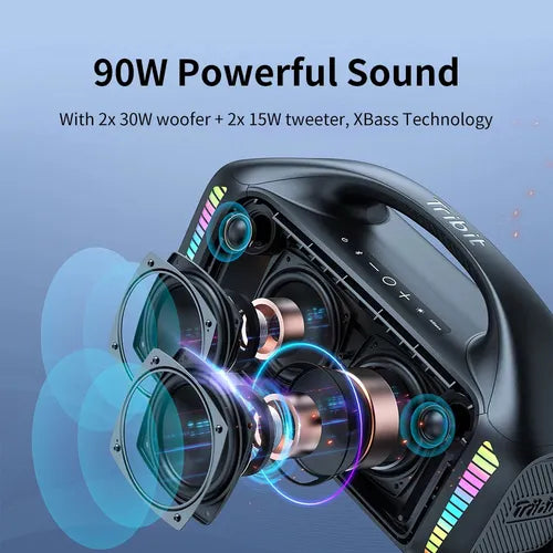 Tribit Stormbox Blast 90w Bluetooth Speaker 55% OFF + Free Shipping Today Only